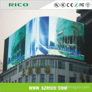 P8mm Outdoor Cambered Full Colour LED Display Screen
